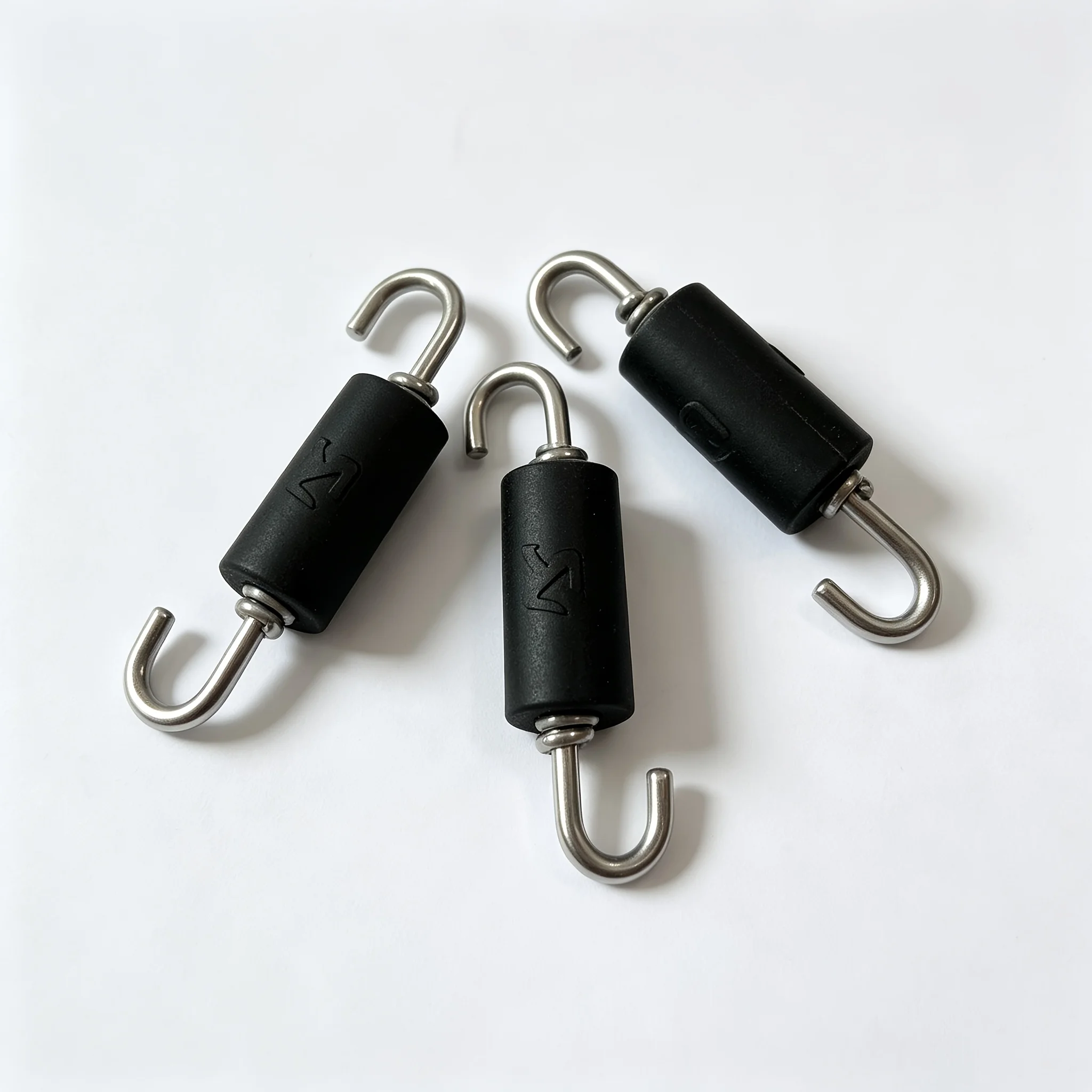 Motorcycle Modified Exhaust Spring, Stainless Steel Pull Spring, Thickened Rubber Short Spring Fit Akrapovic Exhaust