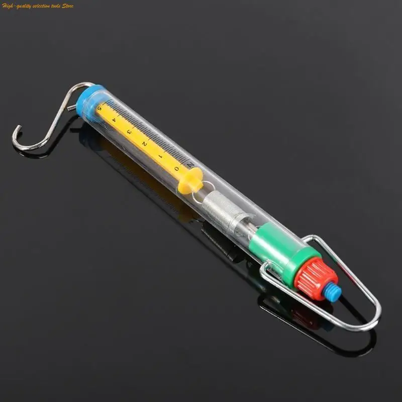 203F Force Meter Spring Scale 5N Meter Spring Dynamometer Bar Physics Mechanical Experiment Instrument Durable