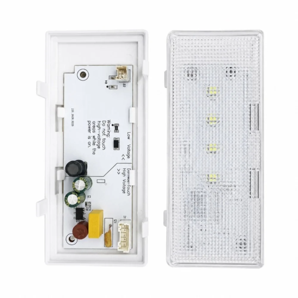 LED Panel For Refrigerator W10515058 W10515057 Replacement White Plastic Interior Lamp Easy Install Cooling Parts