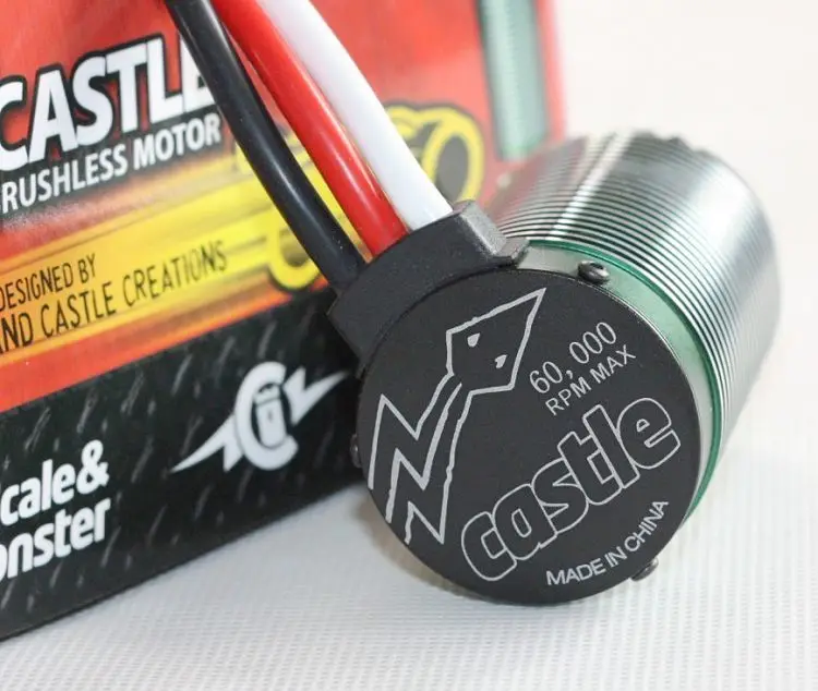 Castle 1515 42mm Brushless 2200kV violence Monster Motor for 1/8 rc car Off-road Truck Buggy XRAY LOSI HSP HPI