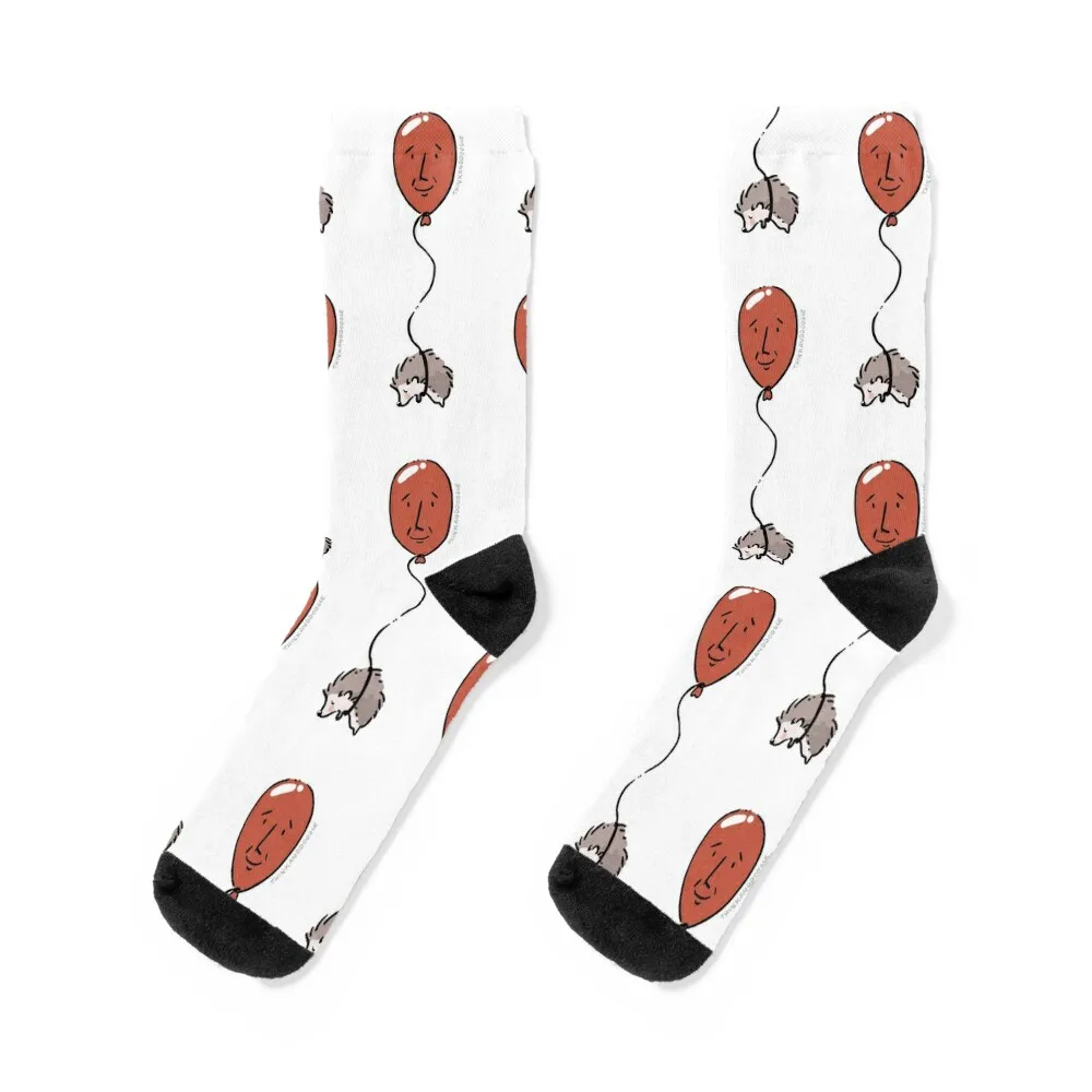 

Hedgehog John Socks Toe sports cotton happy warm winter Men's Socks Women's kawaii compression happy Socks Women's Men's