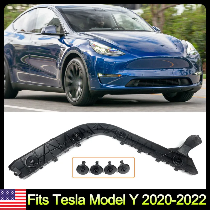

Car Rear Left/Right Passenger side Bumper Retainer Bracket ABS Plastic Accessories For Tesla Model Y 2020 2021 2022