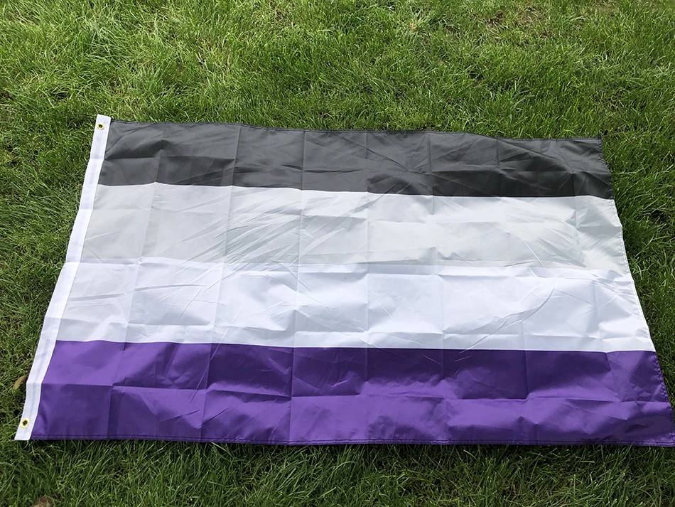 SKY FLAG 90x150cm LGBTQIA Ace Community nonsexuality Asexuality asexual pride Flag hanging polyester for decoration