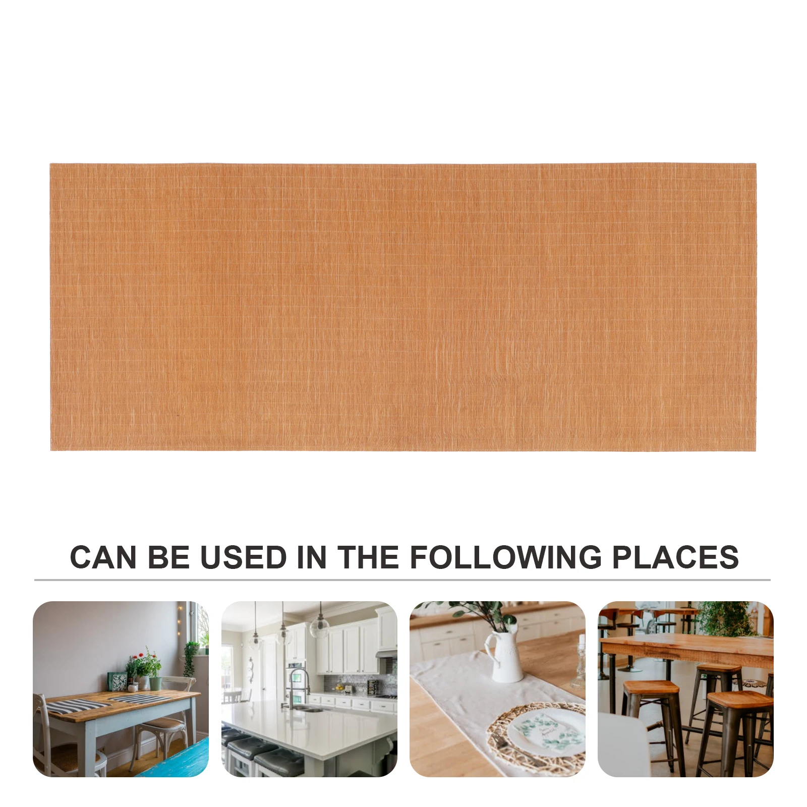 

Bamboo Mat Water-Resistant Table Runner For House Decor Handmade Tea Table Cushion Placemat 120X30Cm Bamboo Tablecloth