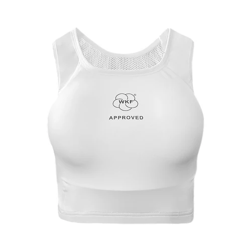 Imagen 2 del producto Protector de pecho de Karate para mujer, forro suave extraíble, protección de pecho para boxeo, voleibol, Taekwondo, patada, boxeo, gimnasio