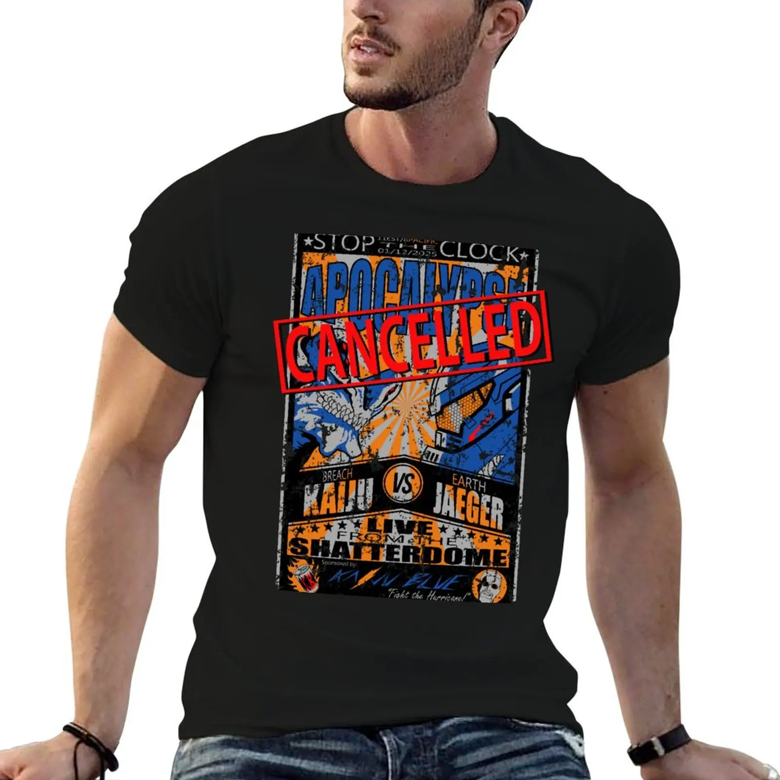 Catagory 5 excitement! T-Shirt Big and Tall Solid Color T-Shirt