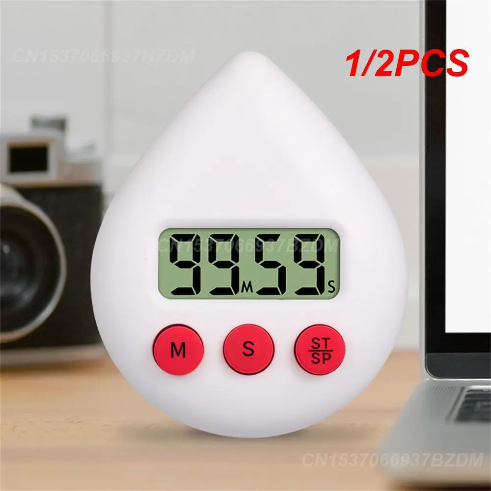 

1/2PCS New DIGITAL SHOWER TIMER Three Color Waterproof Energy Saver Digital Timer Bathroom Items Electronic Countdown Timer