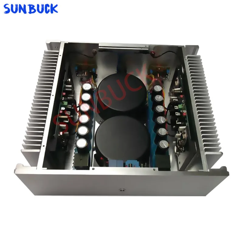 SUNBUCK KSA 100 Circuit Class A Rear Amplifier 200W+200W Stereo 2.0 HIFI post Amplifier Audio