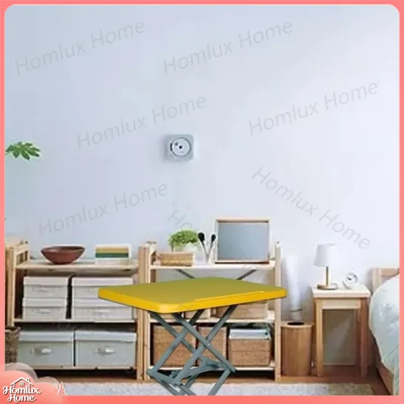 New Folding Computer Desk Removable Lifting Bedside Table for Household Writing Dormitory Bed Plastic Small Table