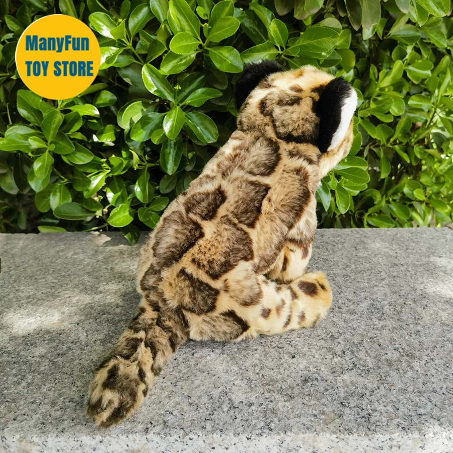 Clouded Leopard High Fidelity Grote Katten Plushie Jaguar Knuffels Levensechte Dieren Simulatie Gevulde Pop Kawai Speelgoed Geschenken Kinderen