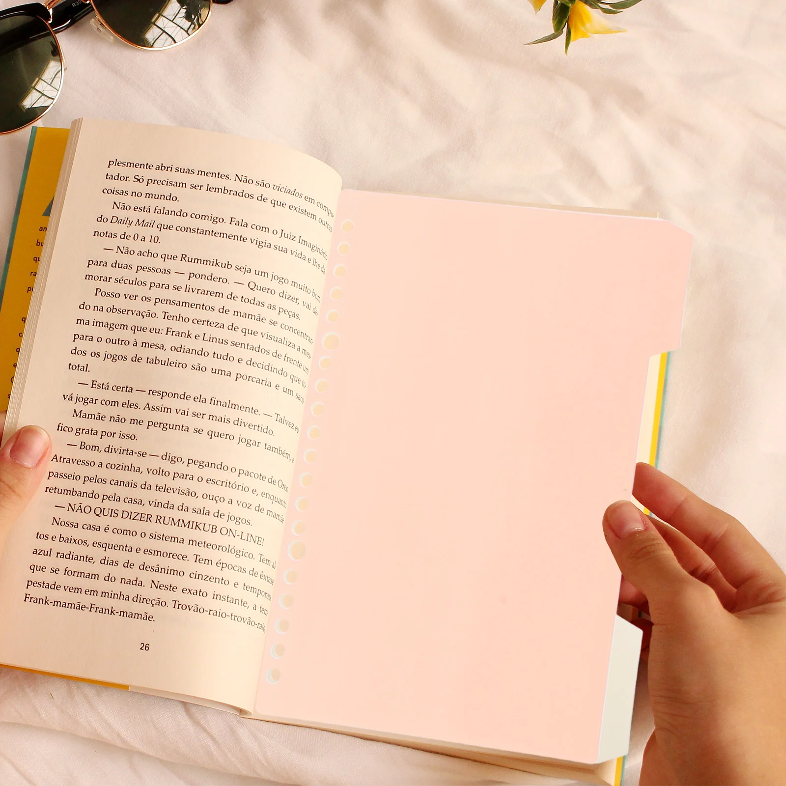 

8 Pcs Dividing Line Index Card Loose-leaf Paper Divider Dividers Book Markers Notebook