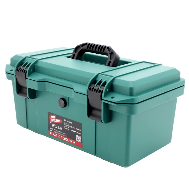 Large Plastic Toolbox Professional Empty Multifunctional Maintenance Waterproof Kit Set Tool Bag Modern Design Household items