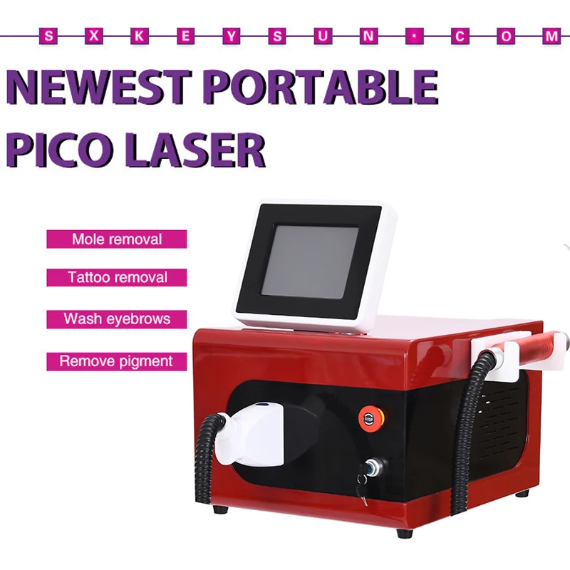 Newest Portable Picosecond laser tattoo removal beauty machine nd yag pigmentation removal laser nd yag device for salon