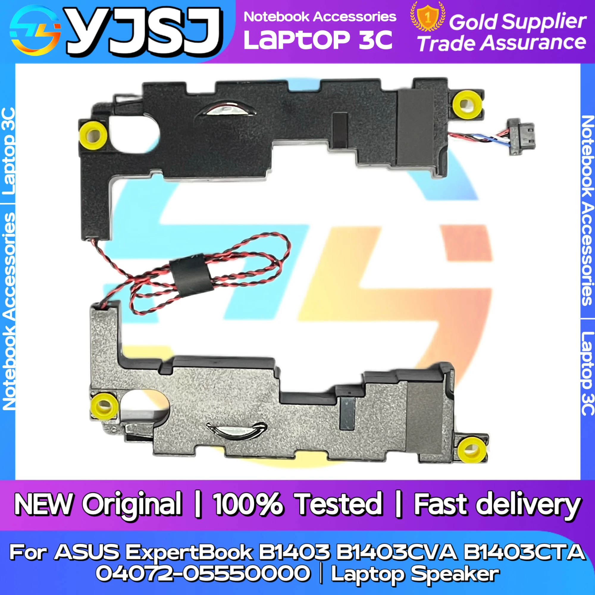 New Original Laptop Notebook Speaker For ASUS ExpertBook B1403 B1403CVA B1403CTA 04072-05550000 built-in speaker horn audio