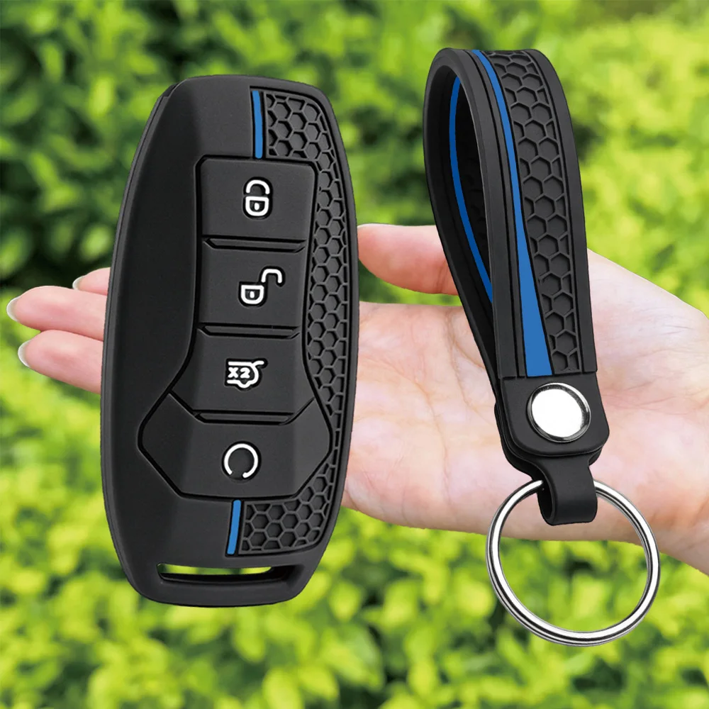 For BYD Han EV Tang DM Song Plus Atto 3 Yuan Plus Dolphin Seal Destroyer 05 Soft Touch Key Protector