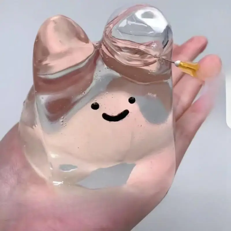 1-delig Simulatie Knijpen Acne Waterbal Knijpspeelgoed Realistisch Effen Bubble Octopus Knijpspeeltje Stress Relief Prop Geschenken