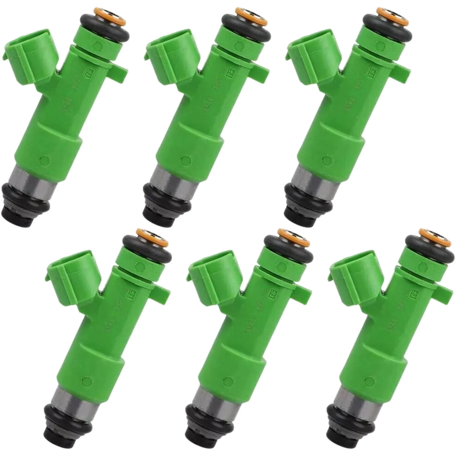 6PCS Fuel Injectors for Infiniti EX35 FX35 G35 M35 Nissan Murano Altima Quest 3.5L V6 OE 16600-JA00A 16600-JK20A