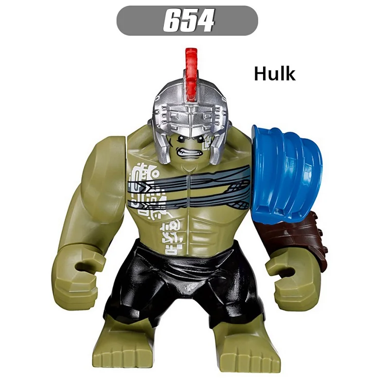 Marvel Movies Mobile Humanoid Building Blocks Mini Dolls Venom Massacre Hulk Statue Puzzle Toys, Children's Birthday Gifts - view 2