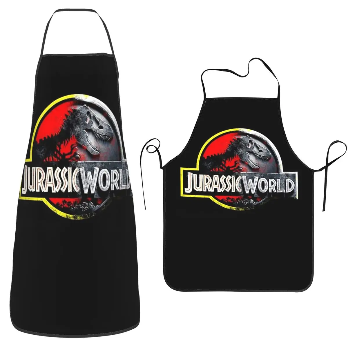 

Фартук «Мир Юрского периода», шеф-повар, приготовление пищи, выпечка, нагрудник без рукавов, кухонный фартук для чистки для женщин и мужчин, живопись