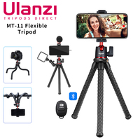 Ulanzi MT-11 Octopus Flexible Tripod For Camera Sony Canon Fuji Nikon Smartphone iPhone Samsung Huawei Xiaomi Phone Stand Holder