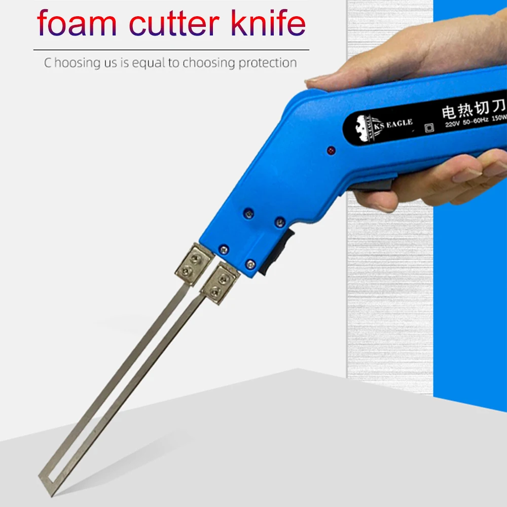 

Professional Foam Cutter 250W Electric Heating Knife Polystyrene Cutting Machine Portable Styrofoam Cutting Tool 5/10/15/20/25CM