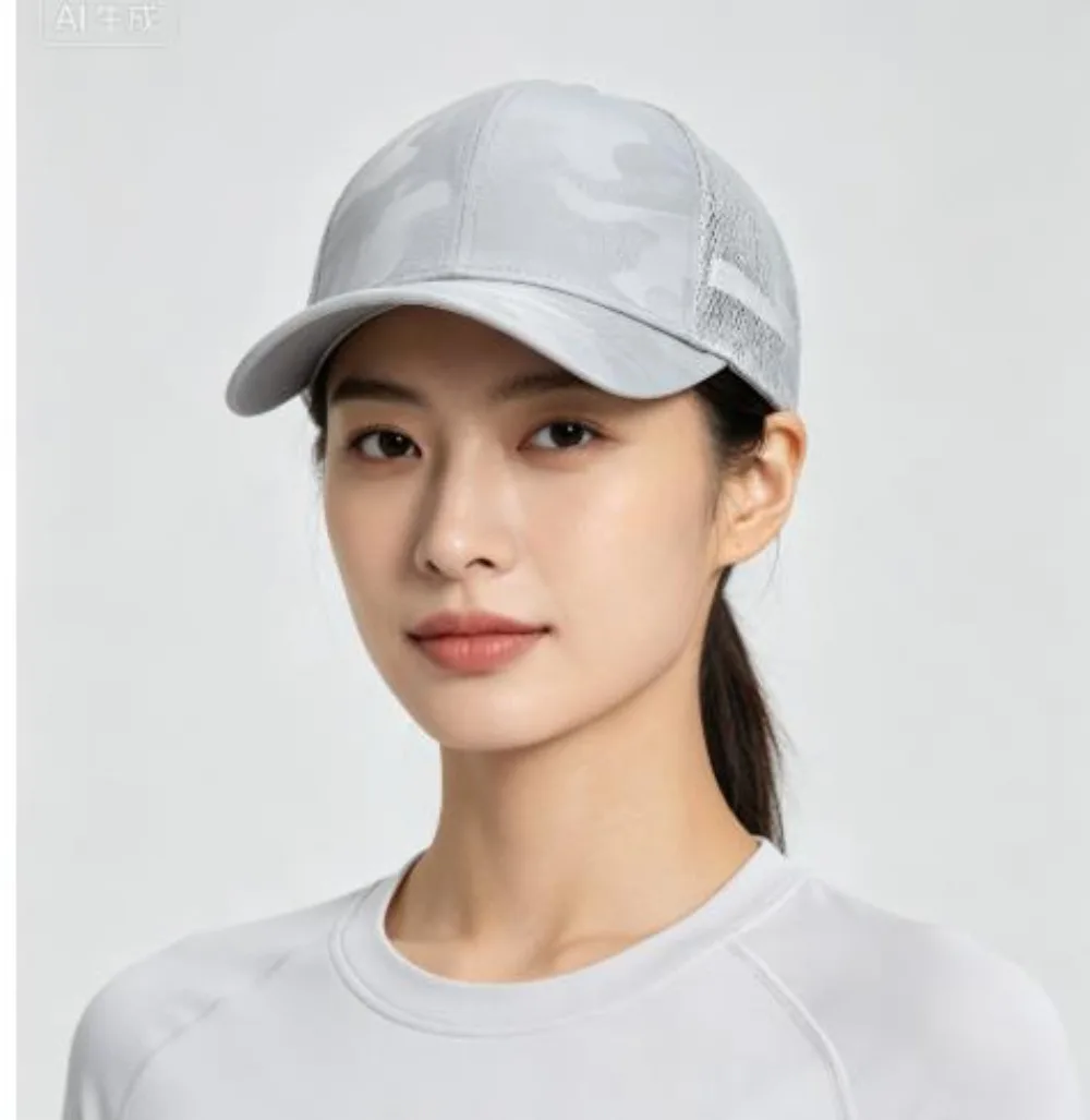 2026 Big Head Quick Drying Camouflage Baseball Caps Men Large Size 63cm Mesh Breathable Thin Trucker Caps Outdoor Sports Sun Cap