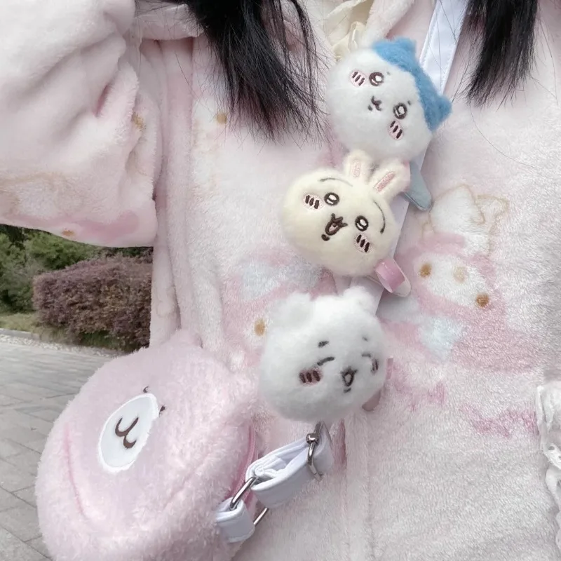 chiikawa Jiikawa plush doll hair clip bangs clip hair accessories small eight Usaki cute decorative clip