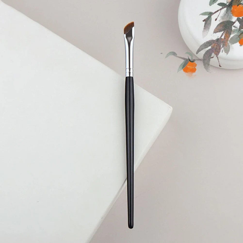 3pcs Eyebrow Brush Set Small Lightweight Sturdy Handle Flexible Tip For Travel Home Makeup Application Concealer Brush Eyeliner