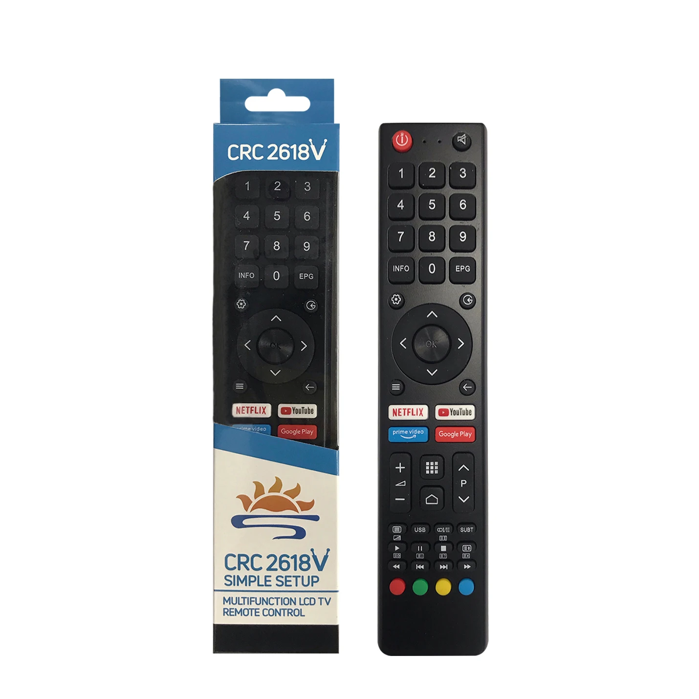 Mando a distancia adecuado para CHiQ AIWA KOAN Changhong Qike Saba KOGAN Smart TV GCBLTV02ADBBT L32H7A L32H7S L40H7A L40H7S L43H7S