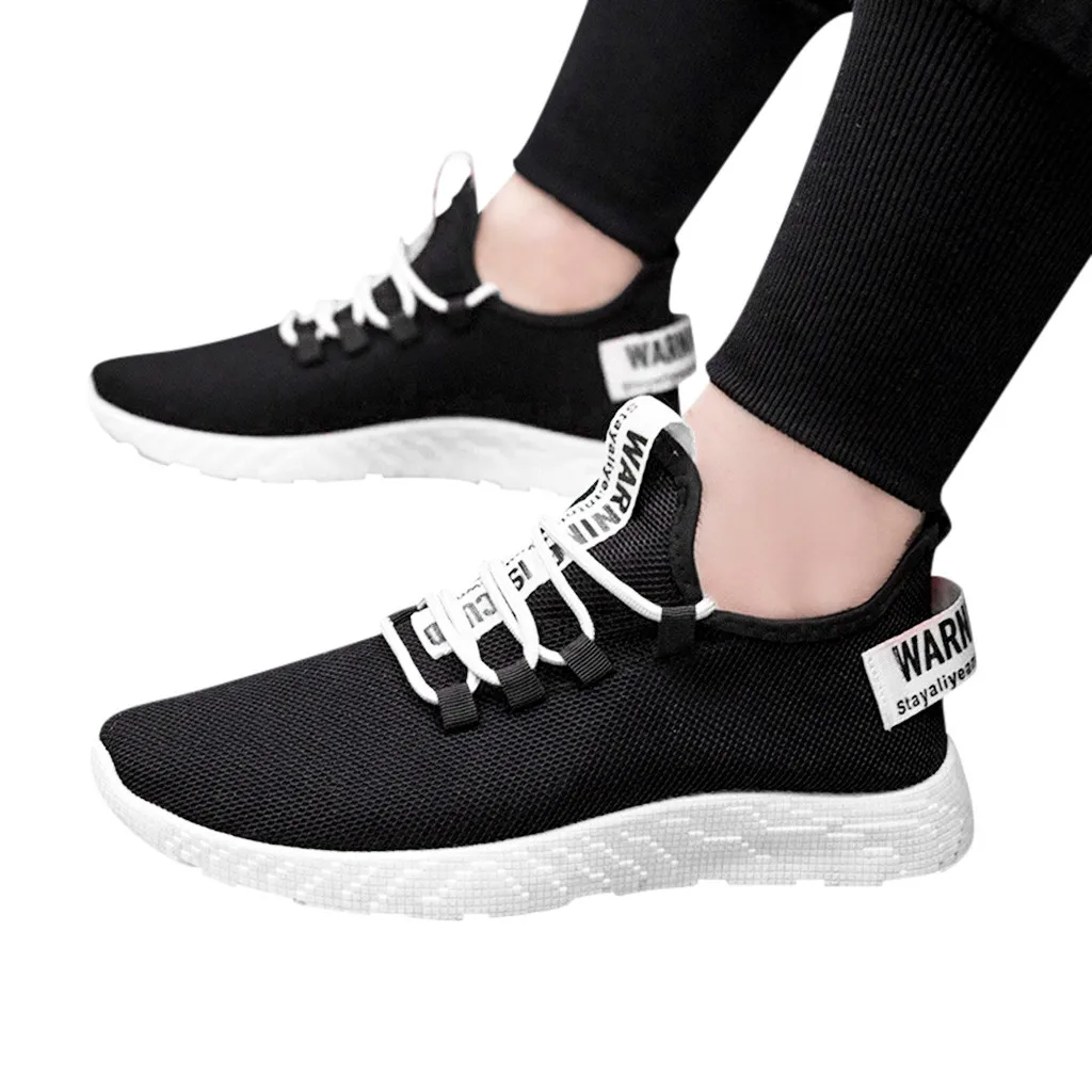 Men Sneakers 2024 New Breathable Lace Up Men Mesh Shoes Fashion Casual No-slip Men Vulcanize Shoes Tenis Masculino