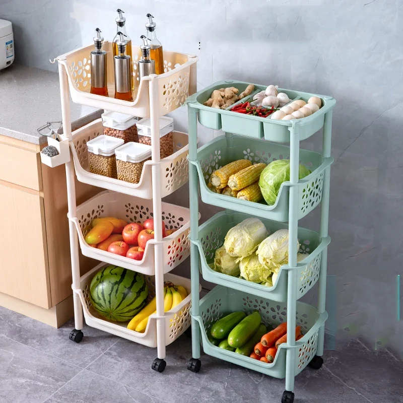 Modern Trolleys Accessories Organize Storage Kitchen Things Organizer Portable Trolley Drawers Rangements Cuisine Steps Cart