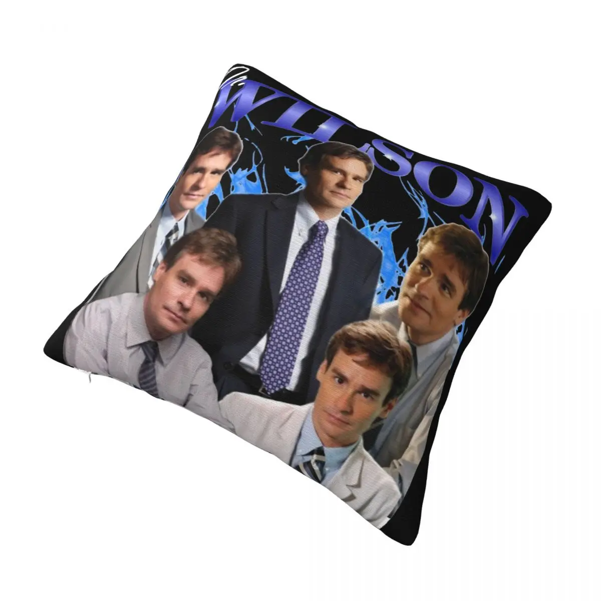 الدكتور ويلسون هاوس MD المخدة قماش مطبوع غطاء الوسادة زينة كيس وسادة غطاء المنزل مربع 45X45cm