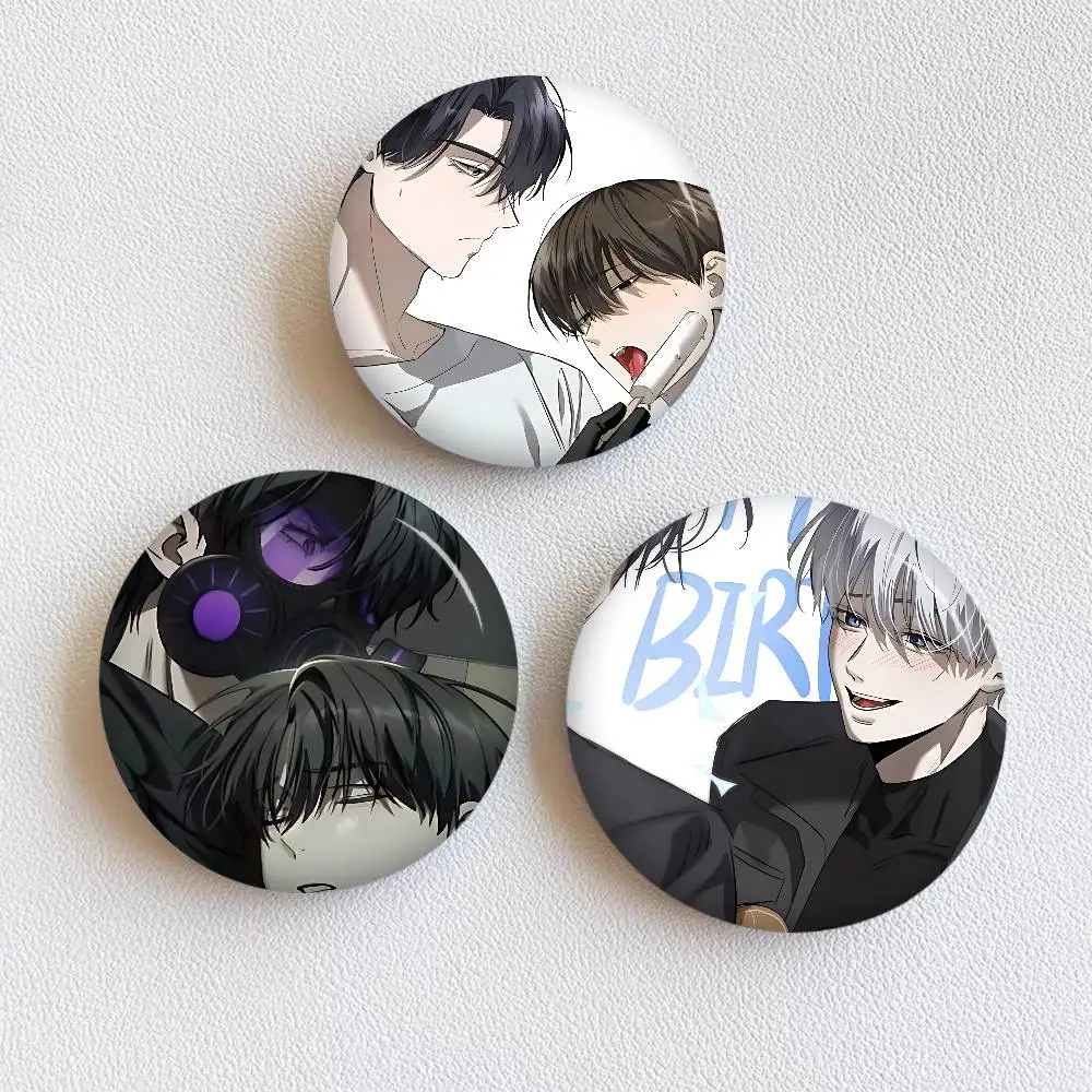 The Hunters Gonna Lay Low bl Creative Tinplate Soft Button Pins Animal Icon Brooch Lapel Backpack Badge Accessories Pin