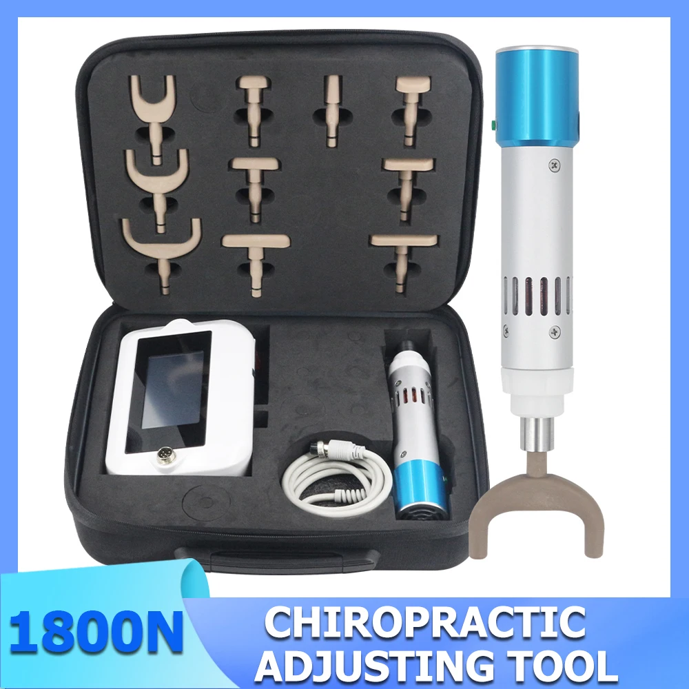 1800N Electric Chiropractic Adjusting Tool Home Use Activation Therapy Spine Correction Body Fatigue Relax Massager Physical Dev