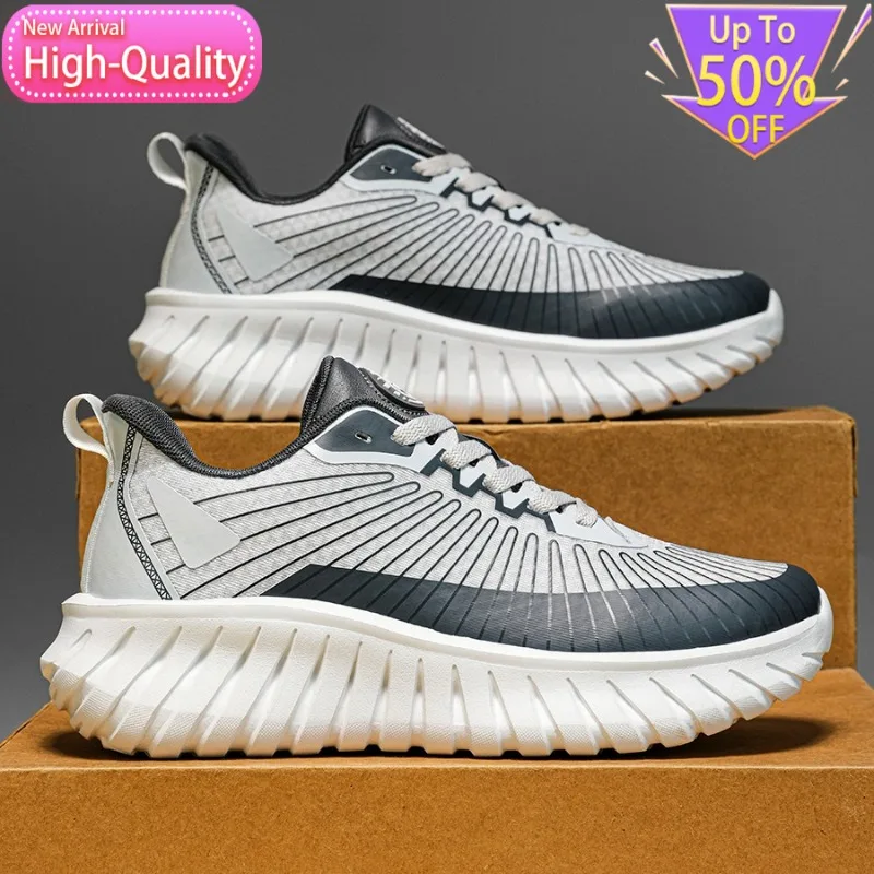 

Summer New Professional Breathable Mens Sports Shoes Marathon Wear Resistant Rebound Running Shoes Street Fashion Walking Shoes