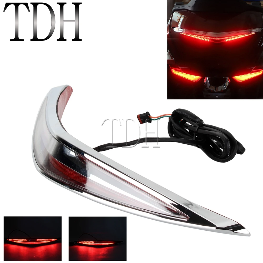 Motorcycle LED Turn Signals Taillight Rear Brake Running Light Lamp For Honda Goldwing GL1800 Gold Wing GL 1800 F6B 2018-up 2020