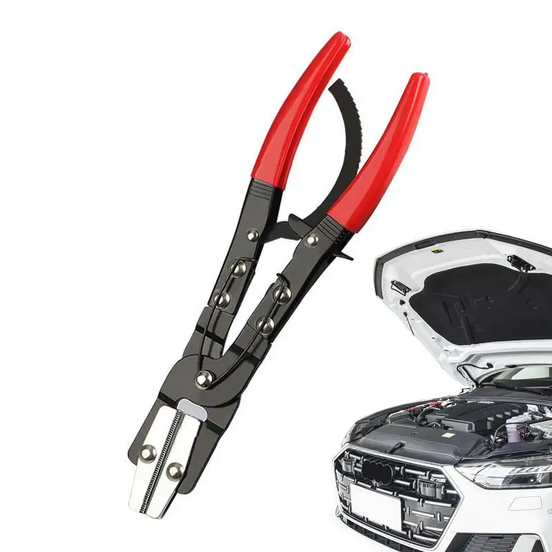 Car Locking Ratchet Hose Sealing Pliers Hose Clamps Pliers Auto Locking Pinch Off Pliers Hose Pinch Straight Cutout Pliers