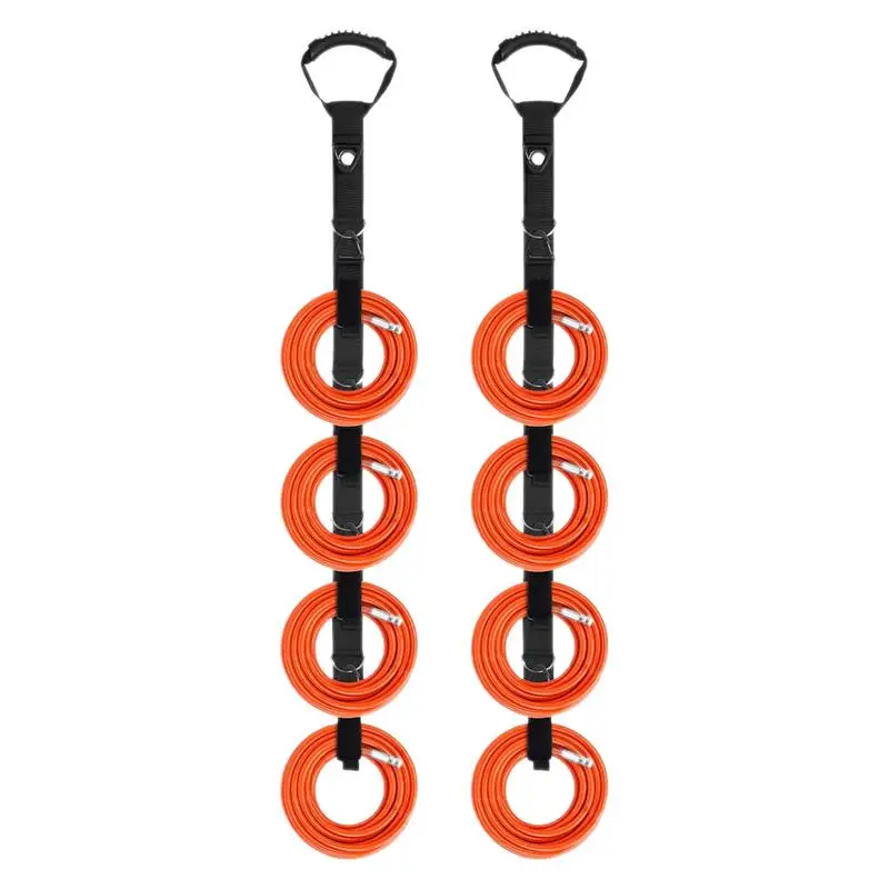 

Extension Cord Organizer Heavy Duty Storage Straps For Cables Hoses And Ropes 2x Straps Wrap Heavy Duty Tool Hangers For