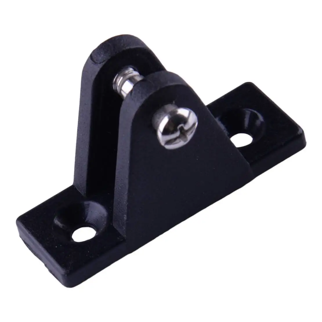 

Marine Boat Nylon Eye End Jaw Slide Deck Hinge Fittings Set Fit For 7/8" 3 Bow Bimini Top Black Nylon
