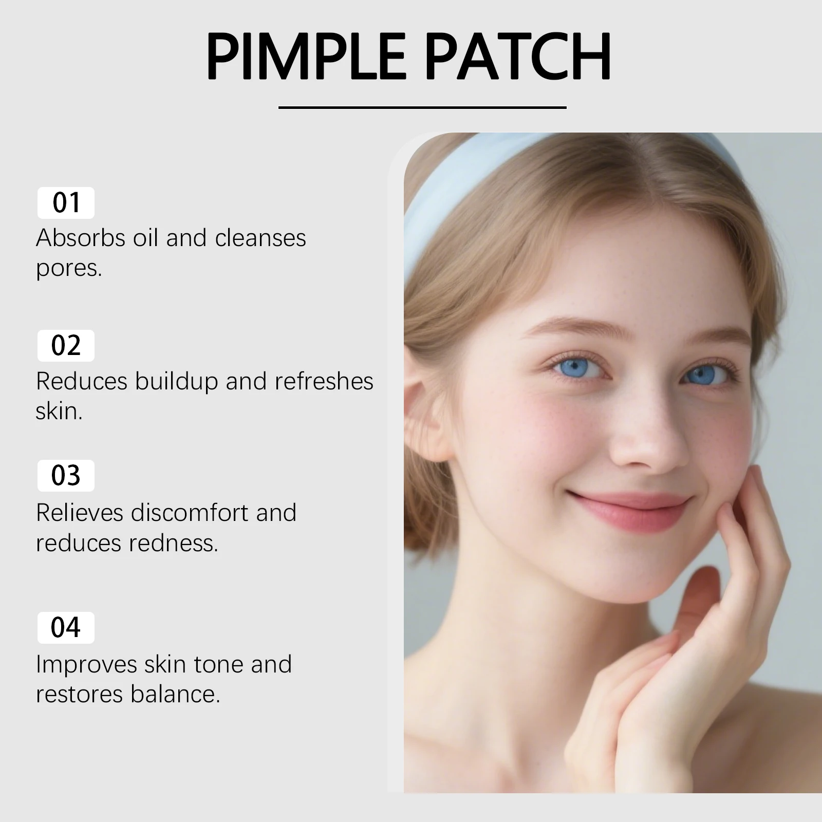 Invisible Hydrocolloid Acne Patch Removal Acne Waterproof Skin Protection Salicylic Acid Mentha Piperita Leaf Cover Spot Sticker