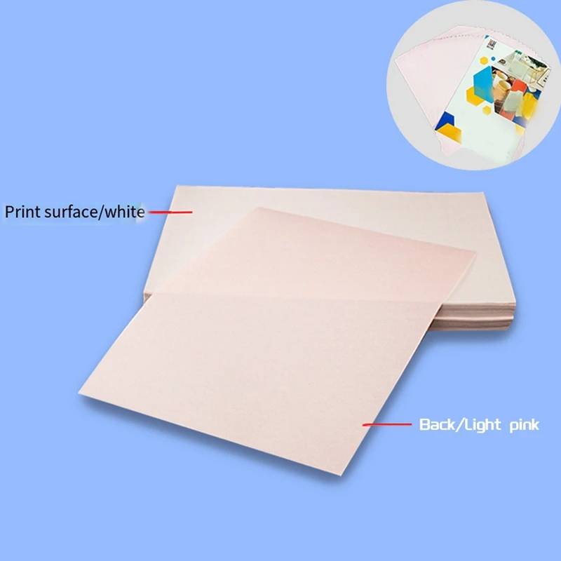 Vinyl Sticker Paper A4 White 8.27 X 11.69 Inch Sticker Paper For Inkjet Printer 200 Sheets