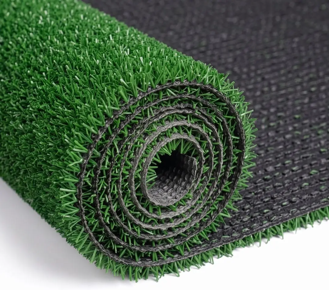 Ottomanson Artificial Grass Runner Lite 31" x 50' | Fake Grass for Pathway, Side Yard & Patio Border, Outdoor Turf Runner with D