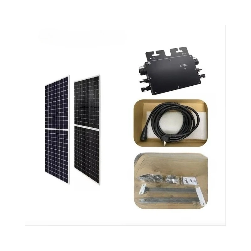 وحدة Pv نظام هيكل تركيب الألواح الشمسية البطارية الشمسية نسخة مثبتة على الحائط تخزين الطاقة CE MPPT التكنولوجيا الشمسية الجديدة #5