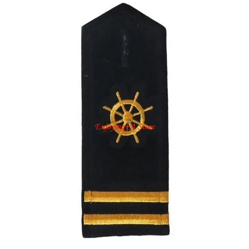 PXPB Spallina uniforme da marinaio Capitano Stage Show Spalline per spalle in costume marino