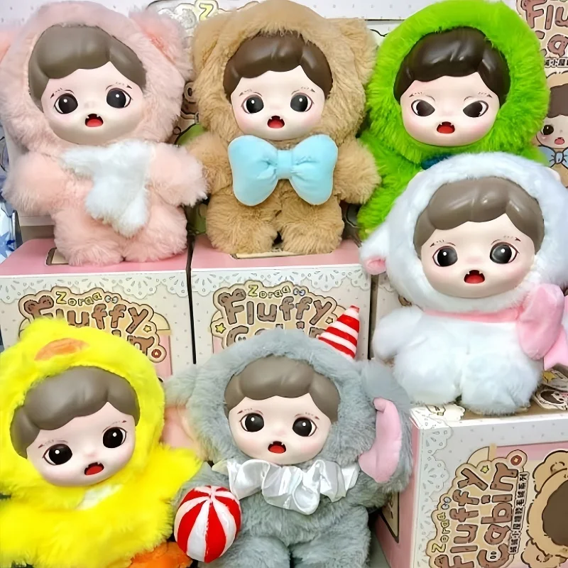 

Genuine Zoraa Fluffy Cabin Series Blind Box Cute Zoraa Vinyl Face Anime Doll Toys Kawaii Action Figure Mystery Box Bag Pendant