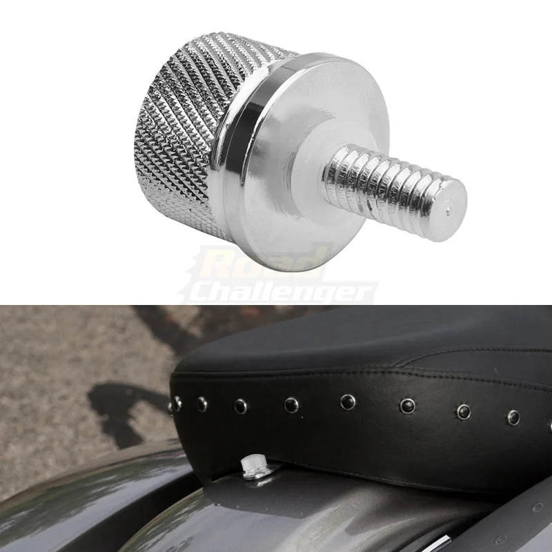 

Motorcycle Chrome Seat Bolt Tab Screw For Harley Sportster Touring Dyna Softail Street Glide 1996-2022 Accessories