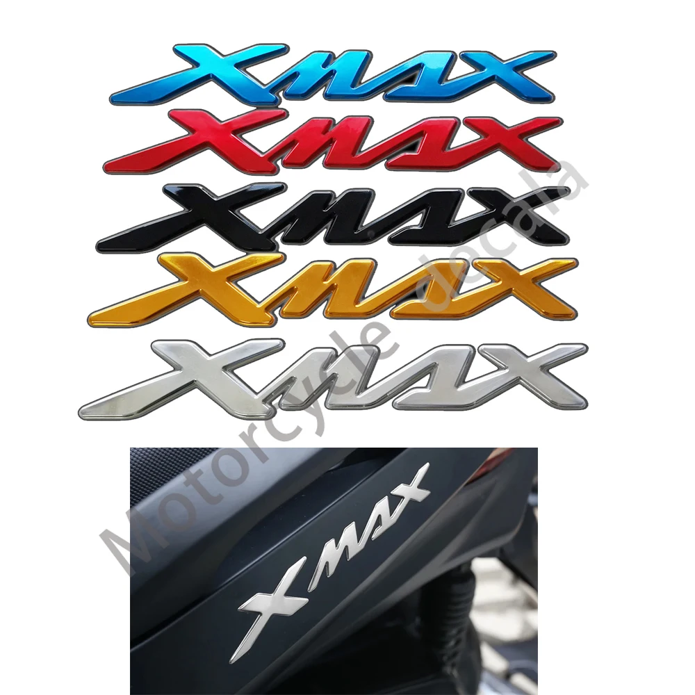 

Для Yamaha X-MAX XMAX 125 250 300 400 украшение для мотоцикла 2 шт. 3D смоляная гелевая эмблема наклейка для крыла топливного бака логотип наклейки