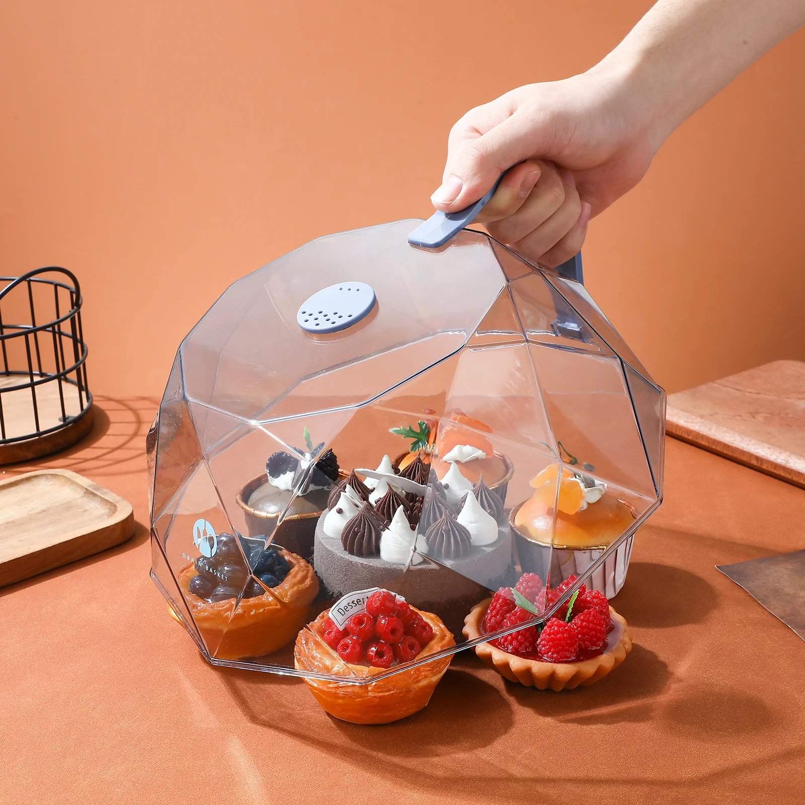

1pc Heating Food Cover Microwave Oven Magnetic Lid Protector Abs Pcs Premium Material Easy Storage Prevent Foods