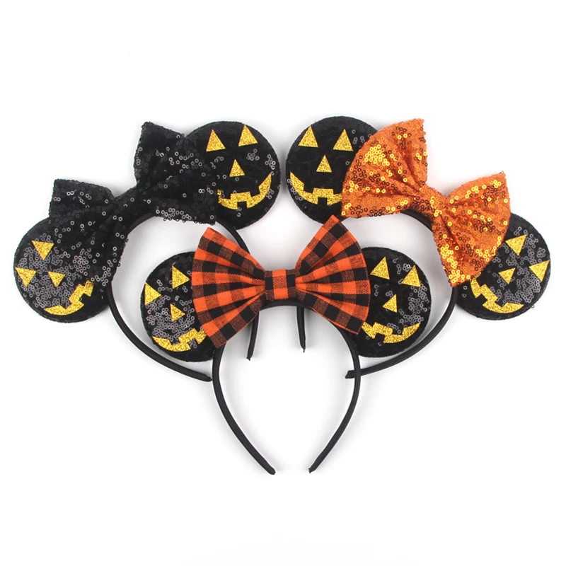 أحدث ميكي ماوس آذان عقال ميني هيرباند الساخن شخصية كرتونية تأثيري الكبار الاطفال هالوين حفلة السفر إكسسوارات الشعر