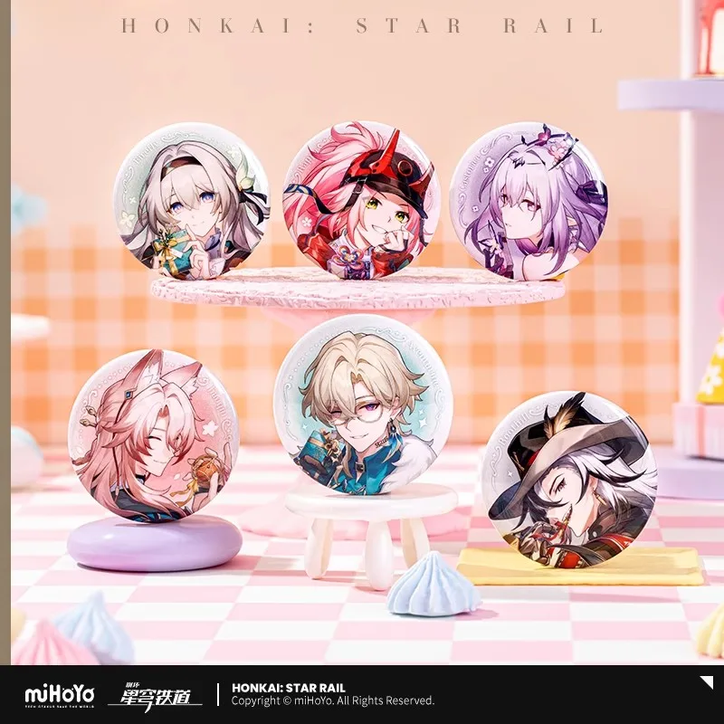

Official miHoYo Honkai:StarRail Cosmic Candy House Series Badges Anime Game Merchandise Accessories Pin